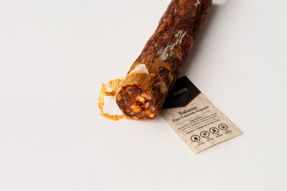 Salame tipo colorado UNIDAD