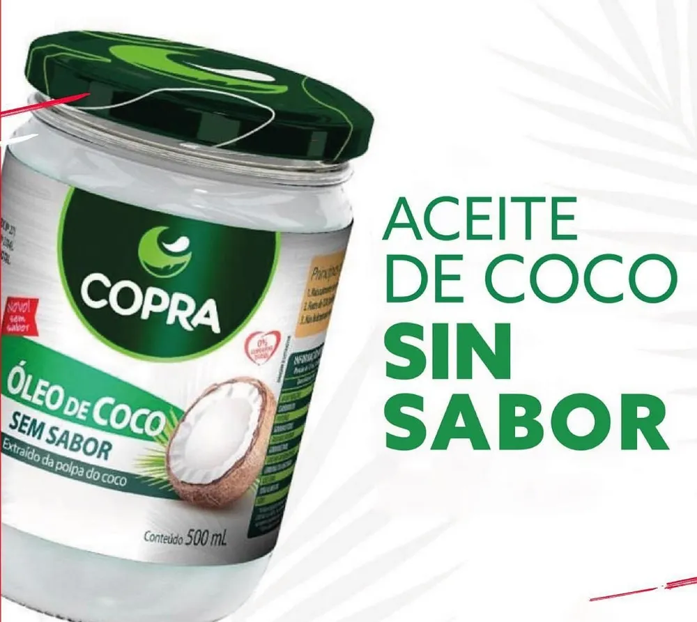 Aceite de Coco Copra sin sabor 200ML