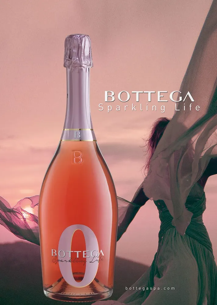 Espumante sin alcohol BOTTEGA