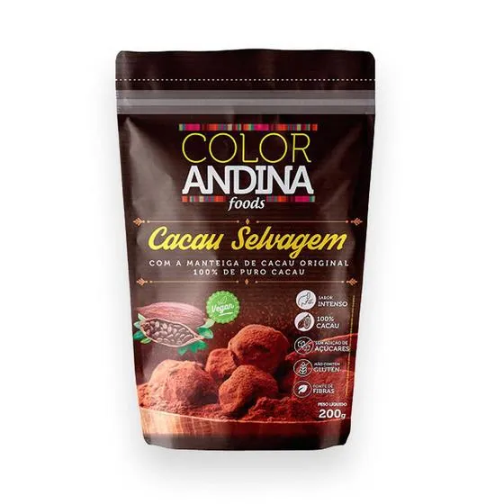 Cacau Salvagem en Polvo 200 Gr
