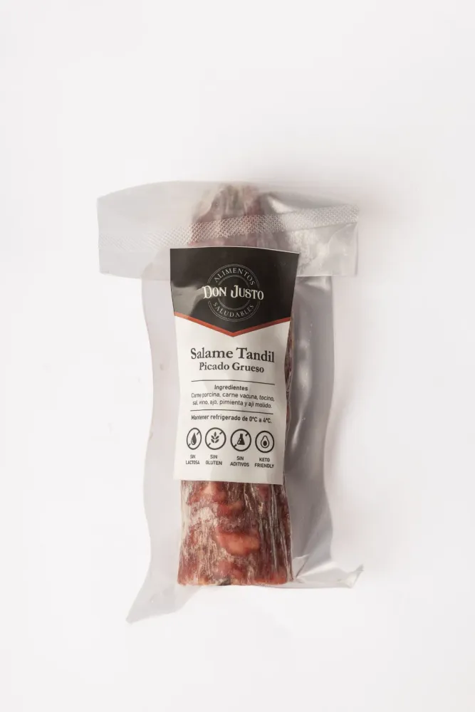 salame tipo colorado envasado 250gr
